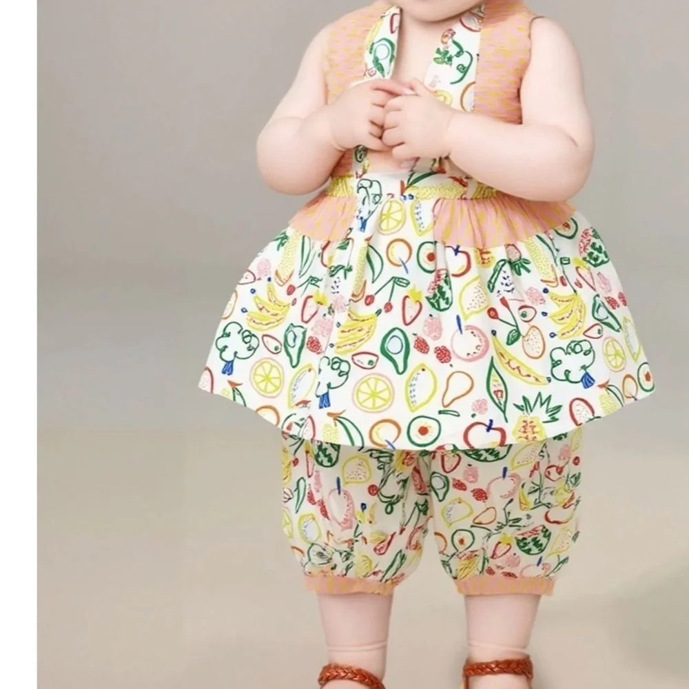 Stella McCartney Kids Vibrant Fruit Print Set